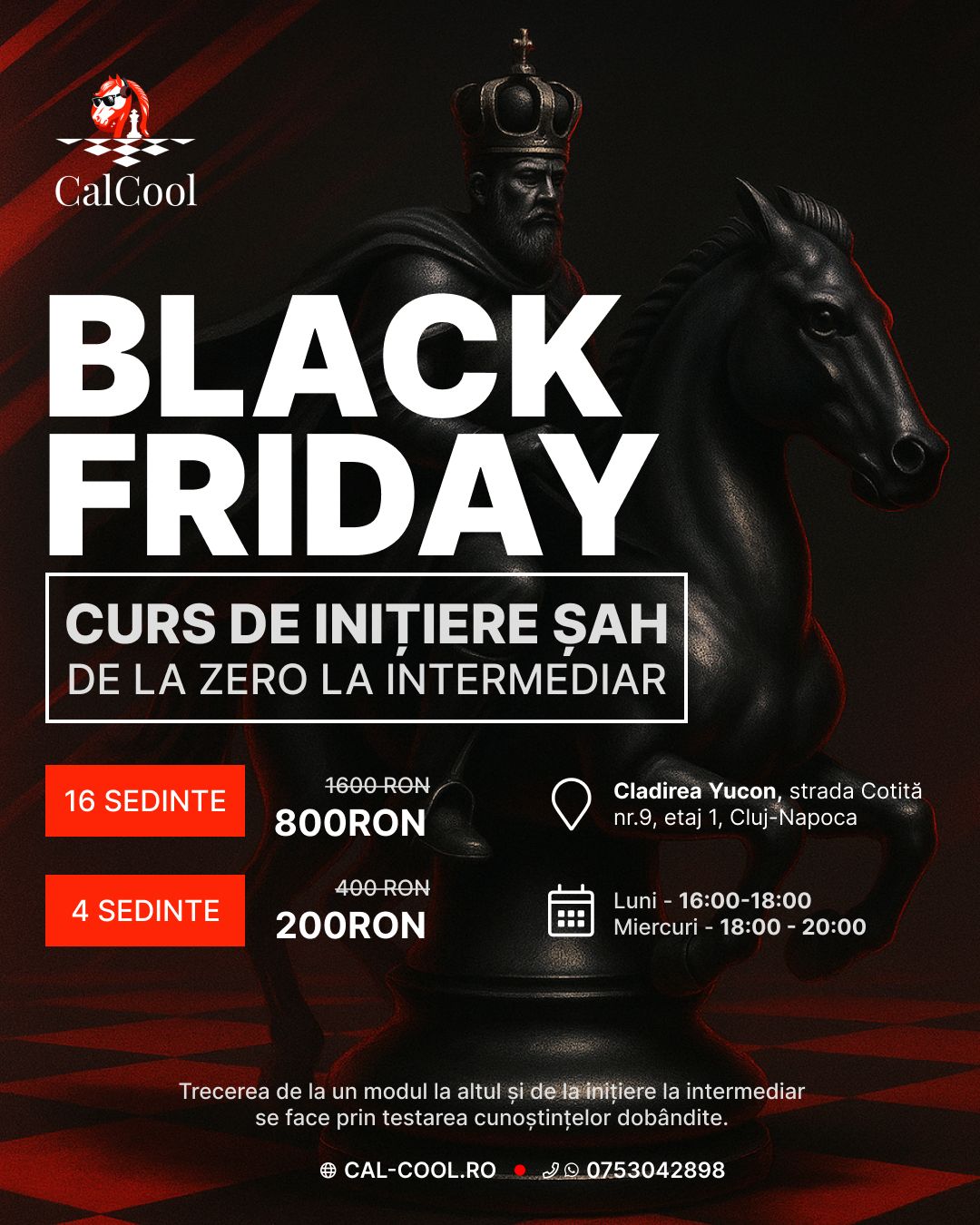 Black Friday Inițiere în Șah